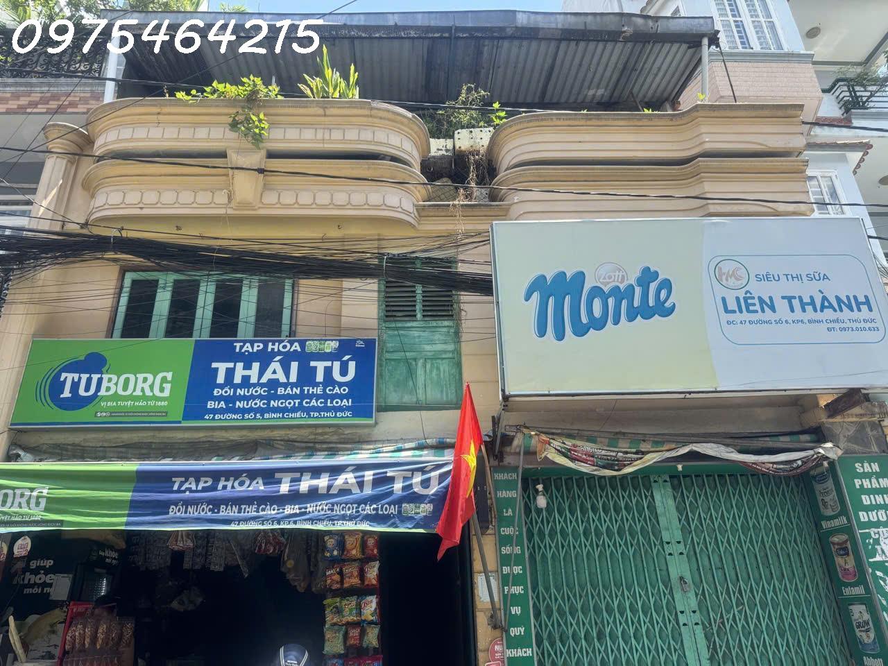 Bán đất tặng nhà mặt tiền Đường số 6 (Lê Thị Hoa), Bình Chiểu, Thủ Đức – Gần chợ Khiết Tâm - Ảnh chính