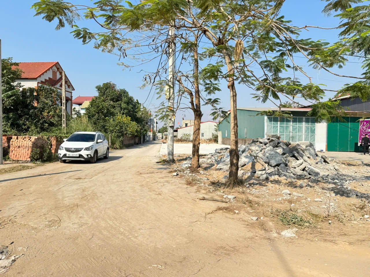 Bán 100m đất tổ 9 TT Quang Minh, Mê Linh. Lô góc 2 mặt tiền, đường nhựa, vỉa hè - Ảnh 2