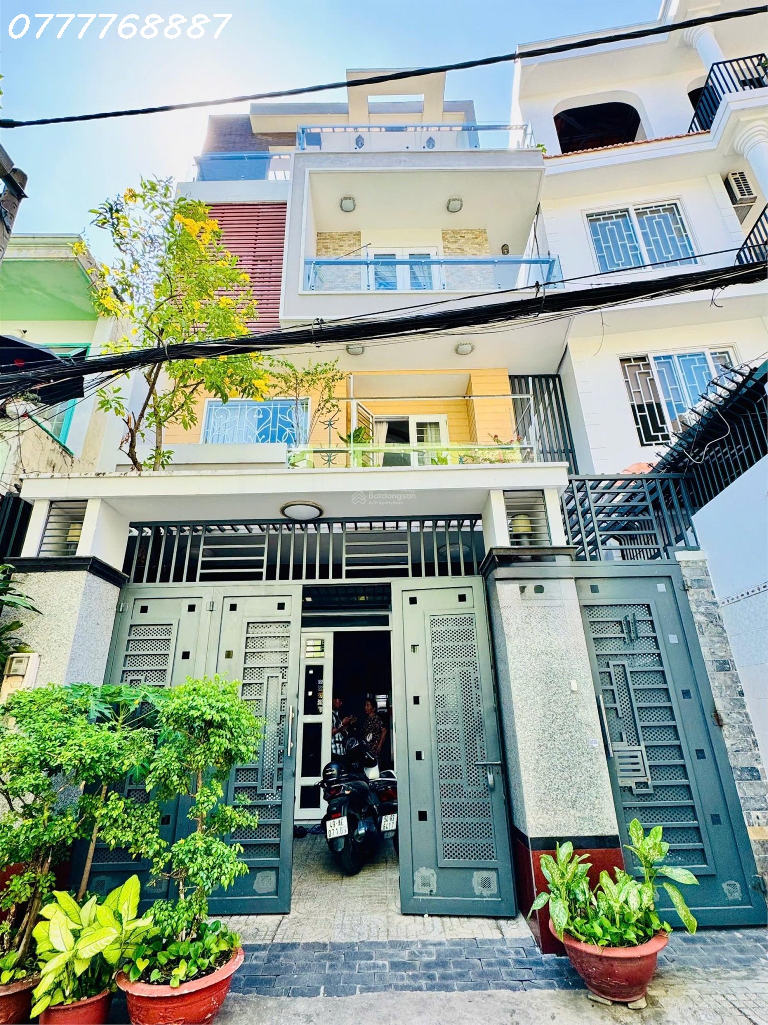 🏡 [BÁN GẤP] Biệt Thự Phan Đăng Lưu, Phú nhuận - 4 tầng gần 150m2 - Ảnh chính