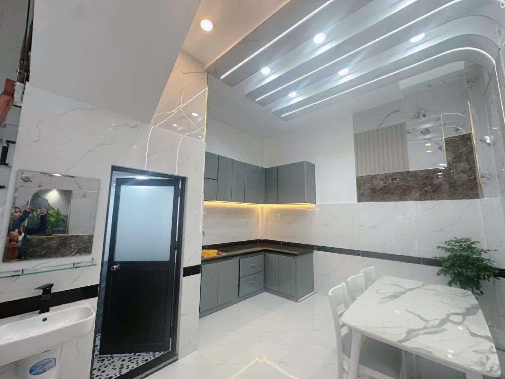 Nhà mới full nt 38m2-3tang hxh thông sát mt Tân Chánh Hiệp 3 Q12 - 5 tỷ nhỉnh 0932030061 - Ảnh 4