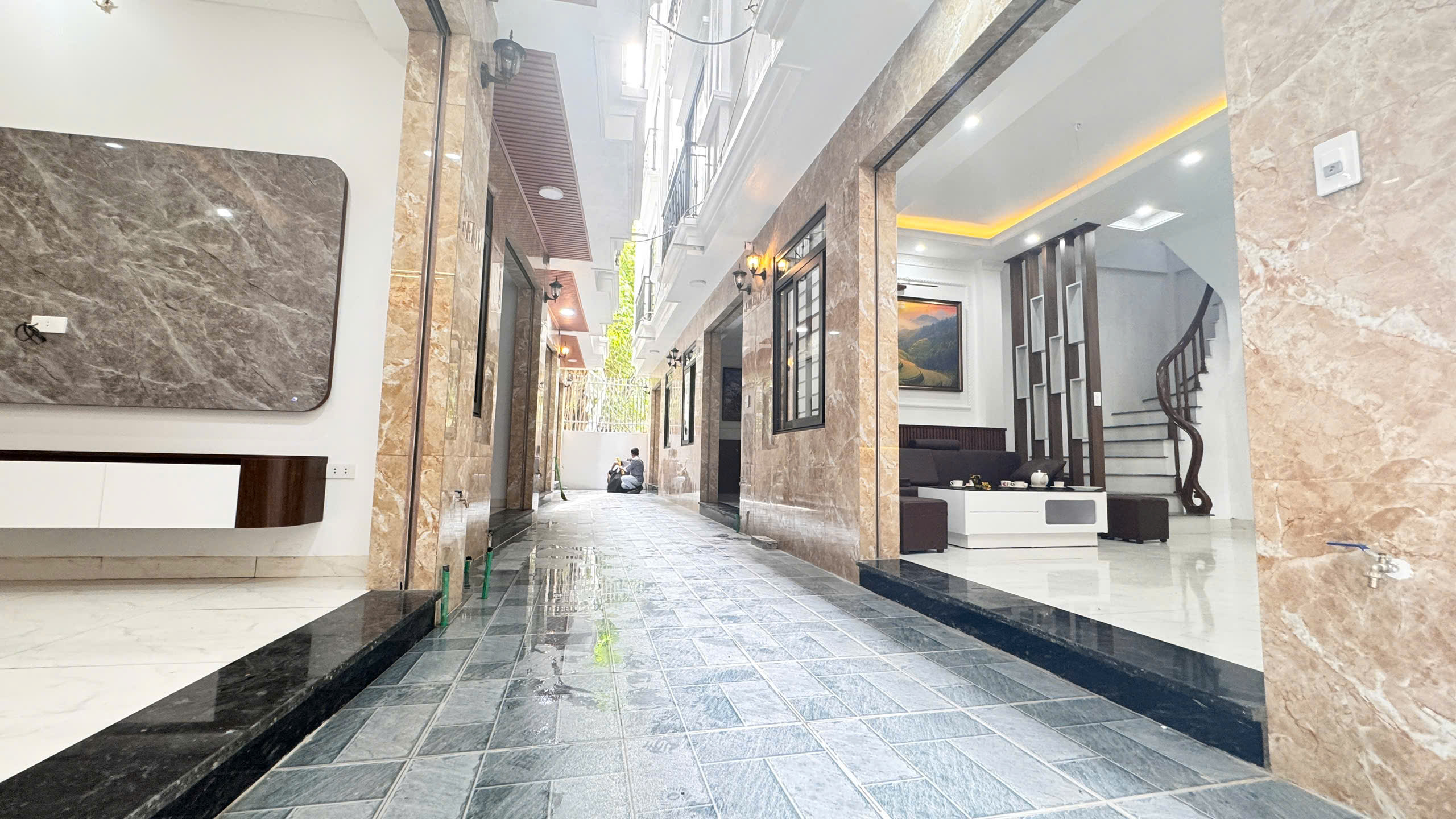 Bán nhà 5 tầng Yên Vĩnh,Kim Chung, Hoài Đức xây mới, 32m, ô tô đỗ gần - Ảnh chính