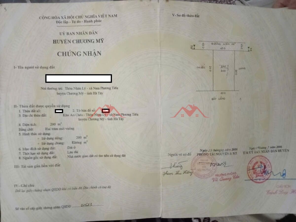 CHÍNH CHỦ BÁN LÔ ĐẤT 76,5M TẠI THỤY HƯƠNG-PHƯỜNG CHƯƠNG MỸ-HÀ NỘI - Ảnh 4
