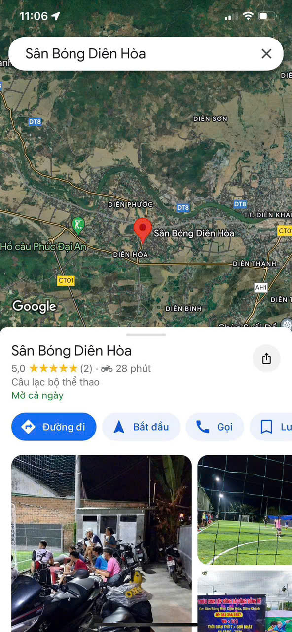 Bán đất diên hoà , Nha Trang <br>Diện tích 666m ngang 16m <br>Đường hiện trạng ô tô , đang kinh doanh - Ảnh chính