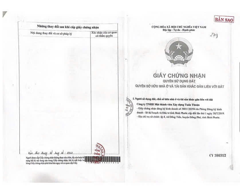 ĐẤT ĐẸP – GIÁ TỐT- CHÍNH CHỦ CẦN BÁN NHANH 4  LÔ ĐẤT  TẠI Tân Phước, Đồng Phú, Bình Phước - Ảnh 2