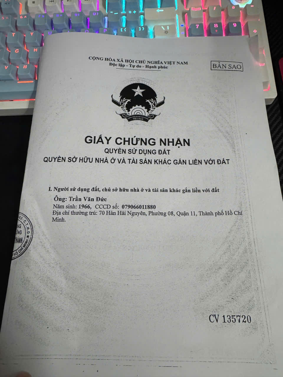 CHÍNH CHỦ CẦN BÁN NHÀ ngay KCN Ấp bình tiền 2- Xã Đức Hoà Hạ- H. Đức Hòa- T.Long An - Ảnh 1