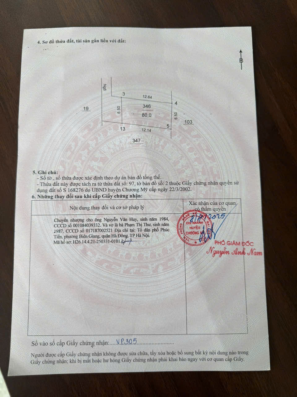 CC cần bán lô đất 80m tại phú nghĩa chương mỹ hà nội - Ảnh chính