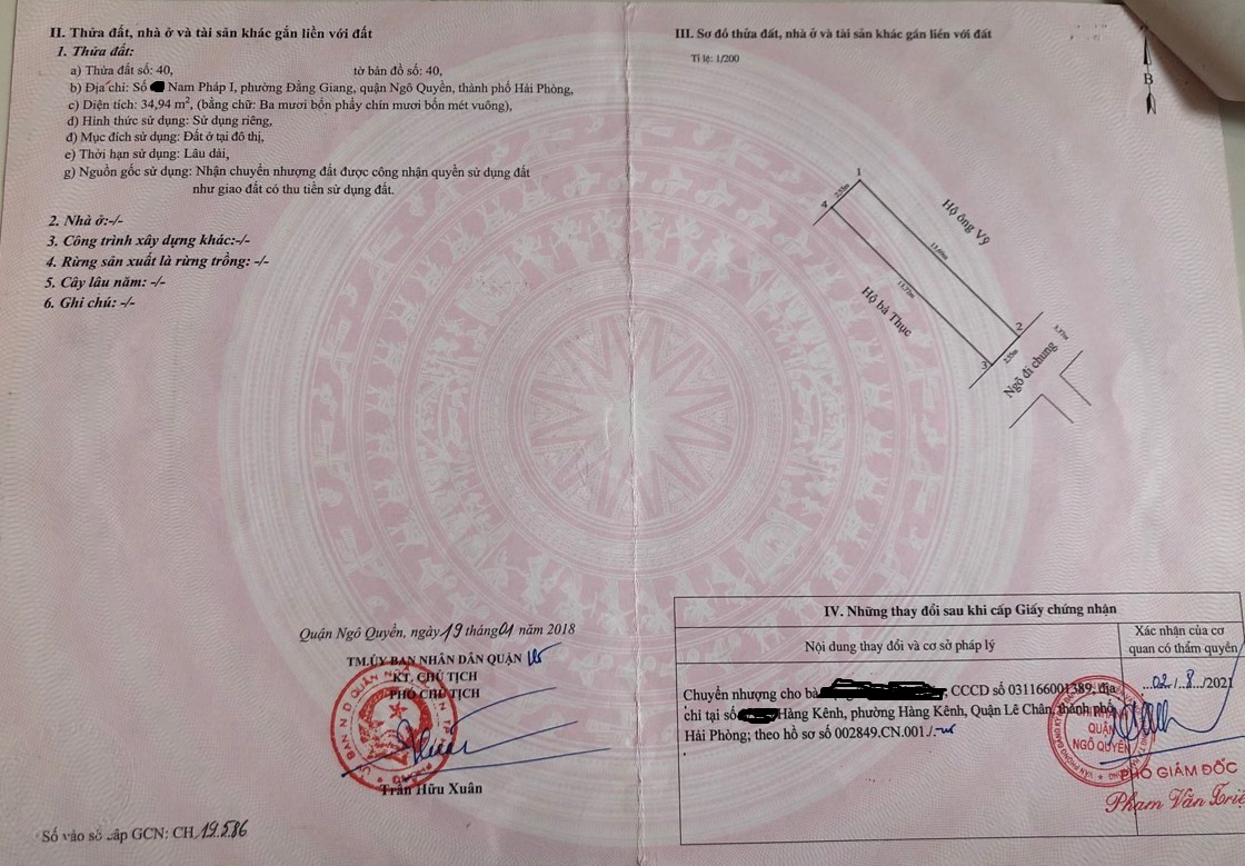 Nhà mặt đường Nam Pháp - thông Văn Cao, Giá 5.2 tỉ, đang cho thuê cực đẹp - Ảnh 4
