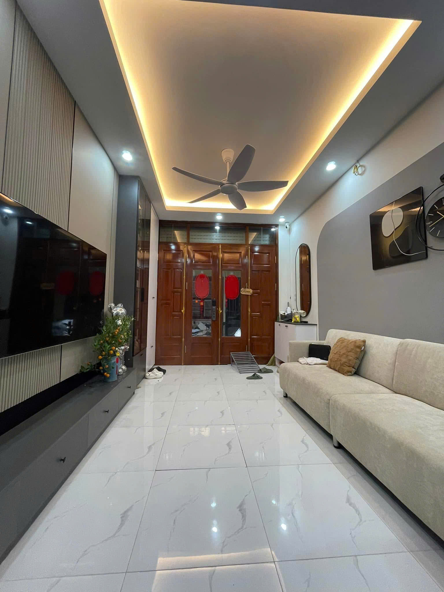 NHÀ ĐẸP HOÀNG MAI - 3 GÁC ĐỖ CỬA - 10M RA Ô TÔ DT 32m2 5 tầng Giá 7 tỷ - Ảnh 4