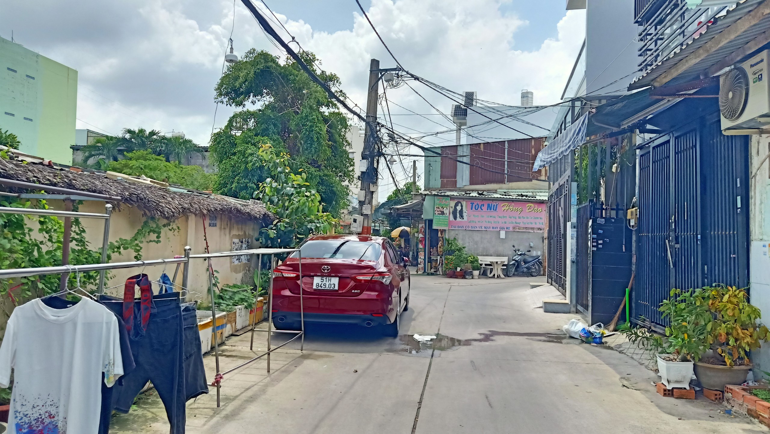 Nhà HXH Lê Trọng Tấn Q.TP Ô tô vào nhà 3T BTCT 73m2 (5x14.5m) - cho thuê gần 25tr/th - Ảnh chính