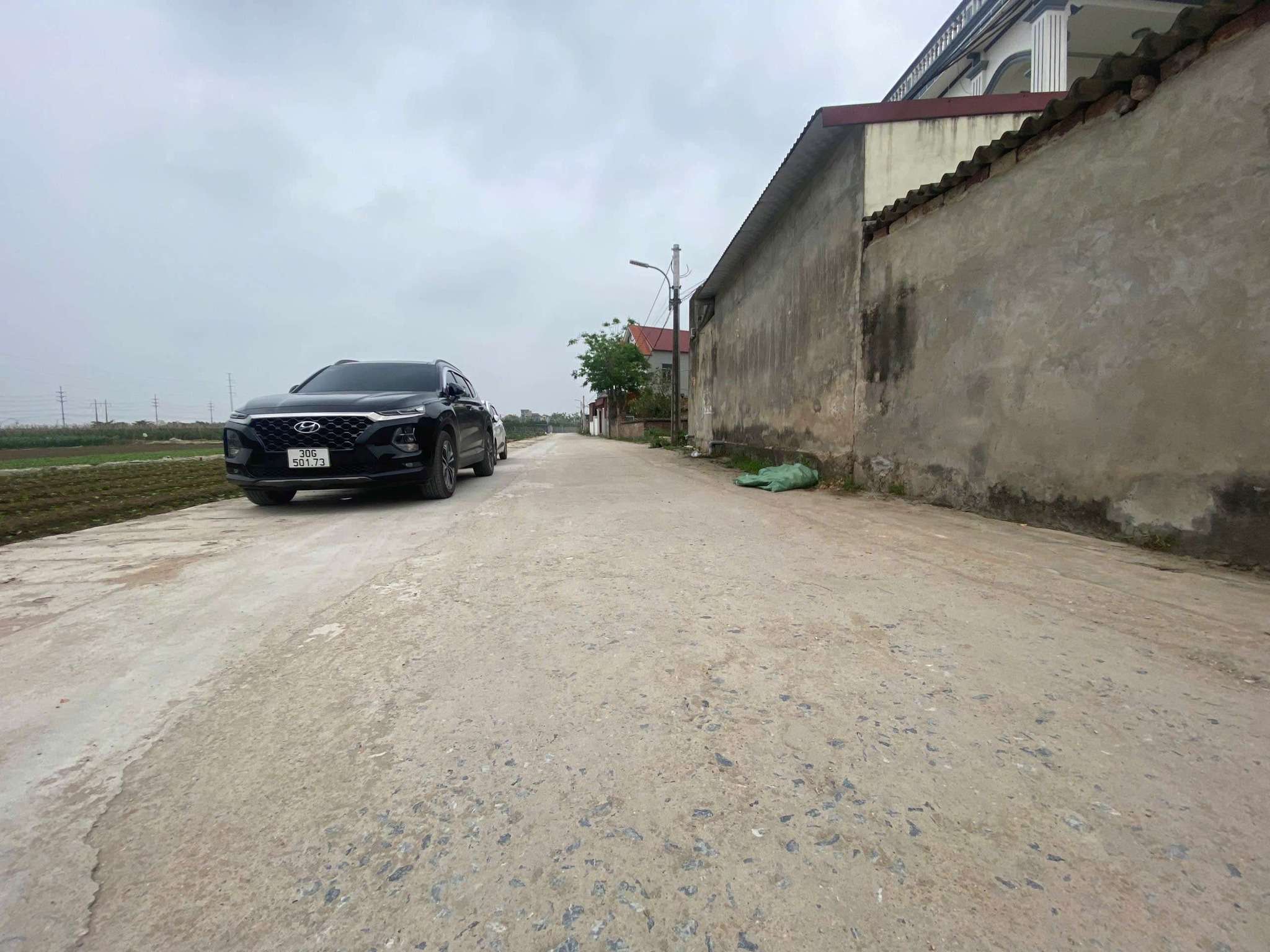 90M TT QUANG MINH GIÁ 4X TRIỆU/M,BÌA LÀNG,ĐỐI DIỆN KHU ĐÔ THỊ,CHÍNH CHỦ - Ảnh 2