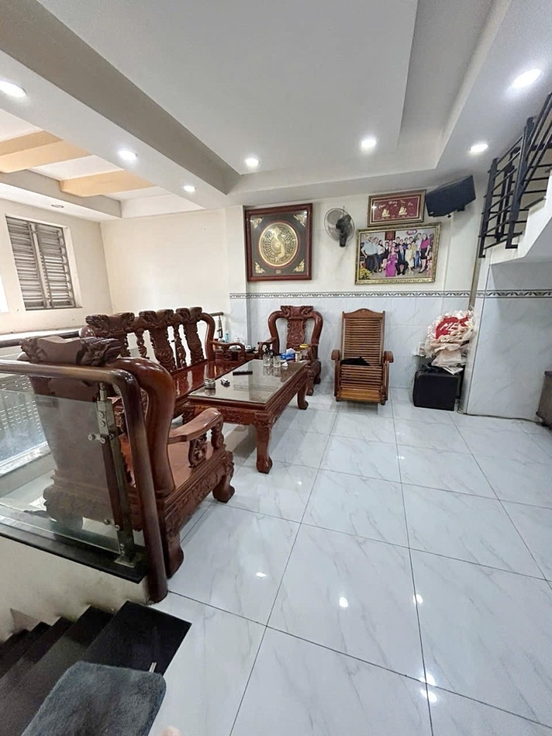 BÁN NHÀ 3 tầng, 60M2, NGUYỄN VĂN NGHI, GÒ VẤP - 6.5 TỶ - Sổ hồng riêng - Ảnh 1