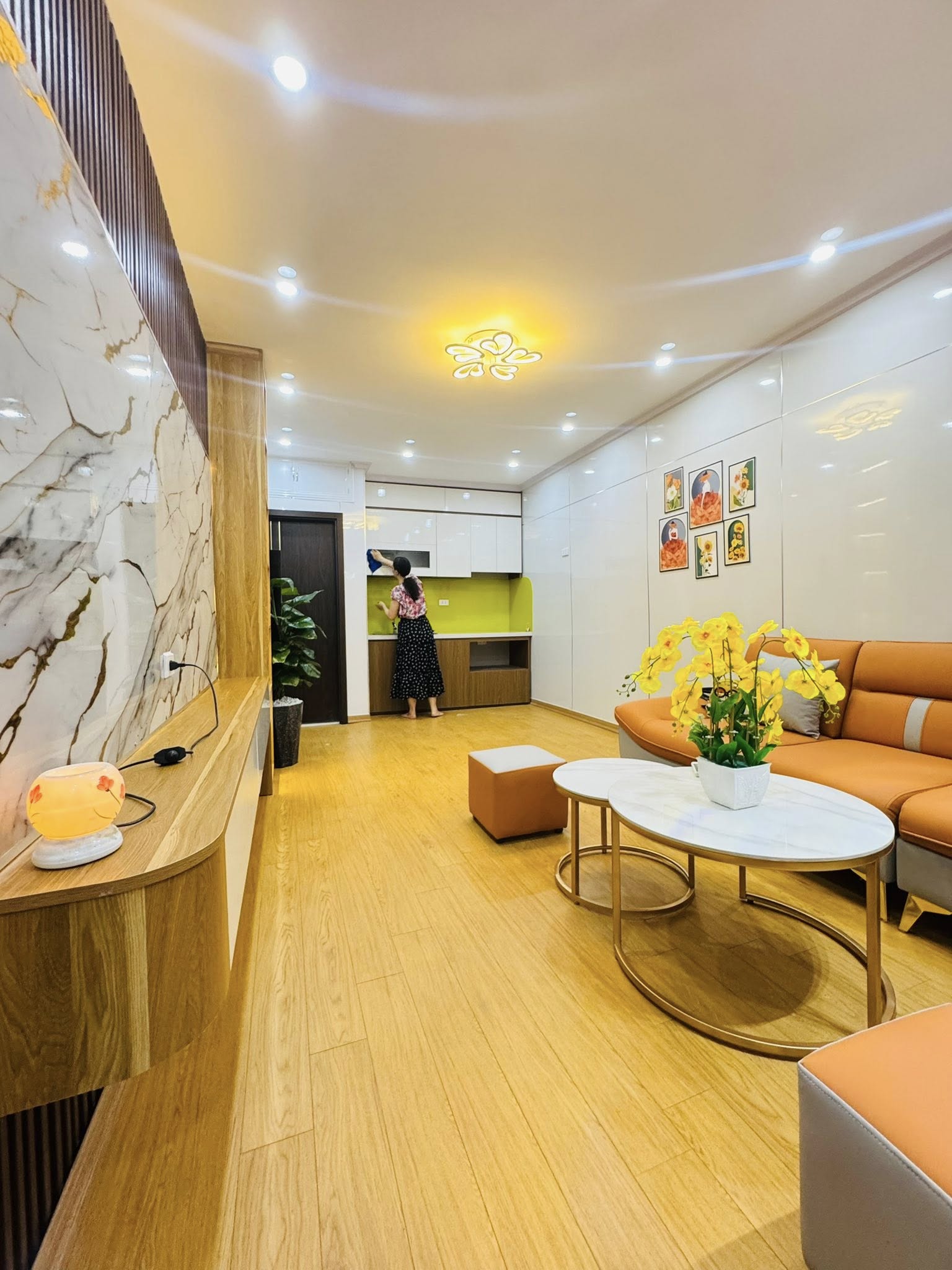 💥Tập thể tầng 3 Thái Thịnh 60m 2PN riêng, Nội thất mới toanh, nhỉnh 3 tỷ - Ảnh 1