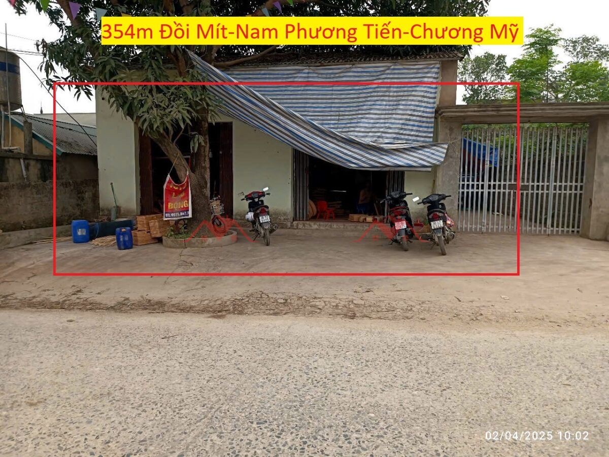 CHÍNH CHỦ BÁN LÔ ĐẤT 354M TẠI NAM PHƯƠNG TIẾN-CHƯƠNG MỸ-HÀ NỘI - Ảnh chính
