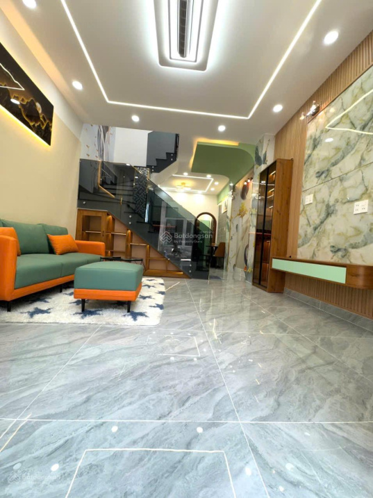 Nhà mới 4x13.5m2 2T BTCT 3PN full nội thất vài bước chân ra MT giáp Lê Trọng Tấn Giá 5tỷxx - Ảnh 1
