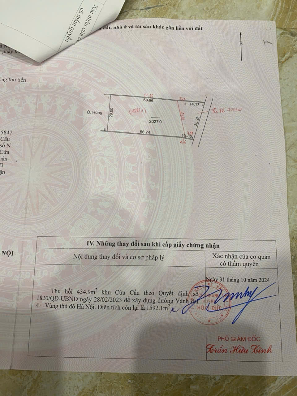 SỞ HỮU NGAY LÔ ĐẤT ĐẸP - GIÁ TỐT - Vị Trí Đắc Địa Tại Khu Cửa Cầu, Xã Song Phương, Huyện Hoài Đức, - Ảnh 3