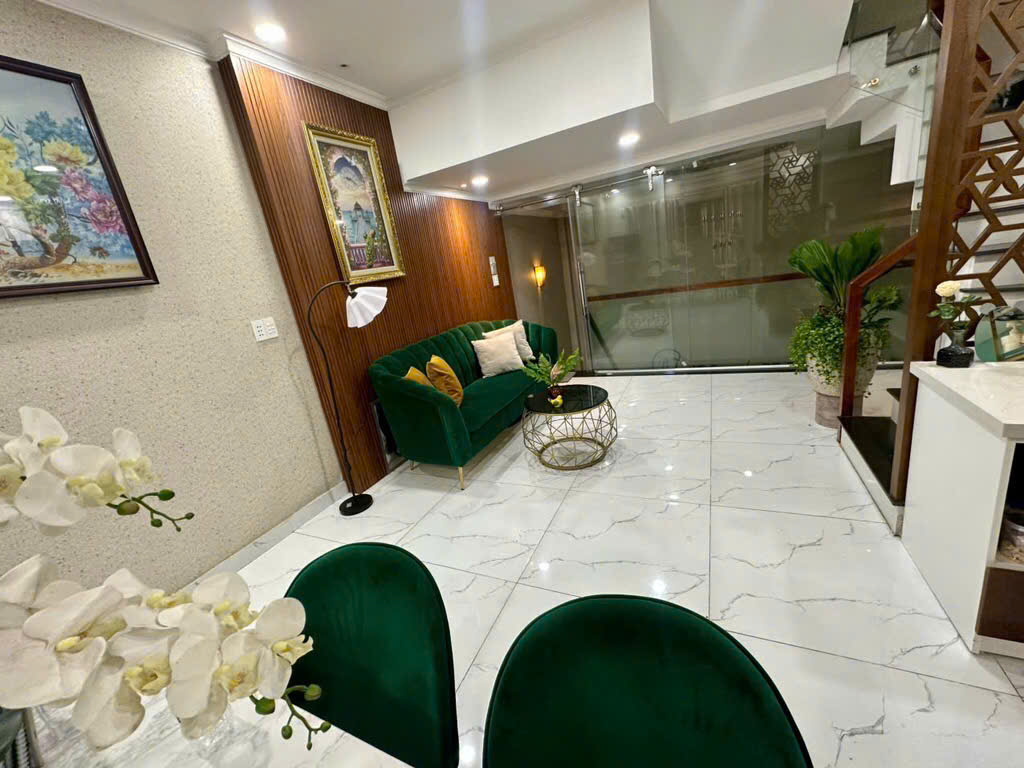 🌈Nhà Khu Nam Long Giáp Gò Vấp- 5 tầng giá chỉ 5tỷ390 còn bớt💵🏡<br>✅Dt 4x13.5 1 trệt 1 lững 3 lầu - Ảnh 1