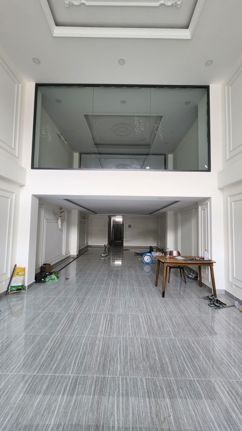TÒA NHÀ VĂN PHÒNG 7 TẦNG - TẦNG HẦM + THANG MÁY XỊN - THÔNG CÂY TRÂM - PHẠM VĂN CHIÊU - PHƯỜNG 9 - - Ảnh 1