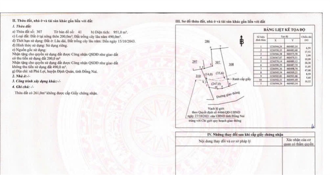 CHÍNH CHỦ CẦN BÁN LÔ ĐẤT ĐẸP TẠI PHÚ LỢI, ĐỊNH QUÁN, Đồng Nai – GIÁ TỐT, TIỀM NĂNG CAO! - Ảnh chính