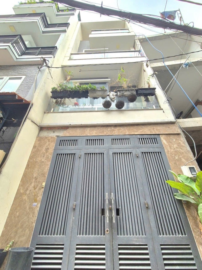 Bán nhà QUANG TRUNG - 4M X 15M - 4 TÀNG kiên cố - Sổ A4 đẹp vuông - Ảnh chính