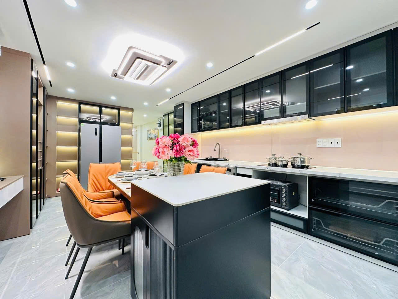 •	BÁN NHÀ KDC ĐB HẺM XE TẢI THÔNG NGUYỄN TƯ GIẢN P12, GÒ VẤP 4X16 GIÁ 11.9 TỶ - Ảnh 4