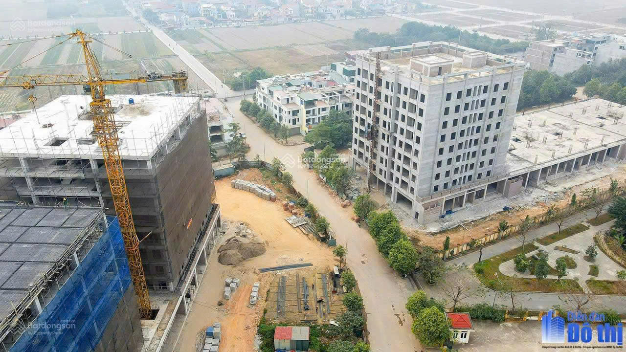 Bán đất dịch vụ Kim Hoa, Mê Linh, đối diện 9 tòa CC XH Garden City đang mở bán, đường 20m, KD đỉnh - Ảnh 3