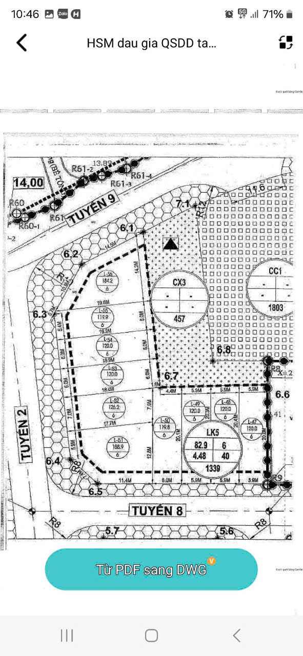 Bán 126.2 m2 đất đầu giá L52 Tiên Dược TT sóc Sơn cạnh ô góc mt 7m - Ảnh 4