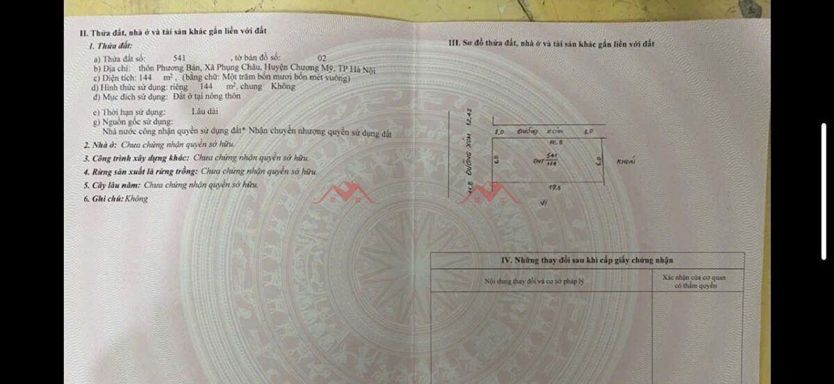 CHÍNH CHỦ BÁN LÔ ĐẤT 114M TẠI PHỤNG CHÂU-CHƯƠNG MỸ-HÀ NỘI - Ảnh 3