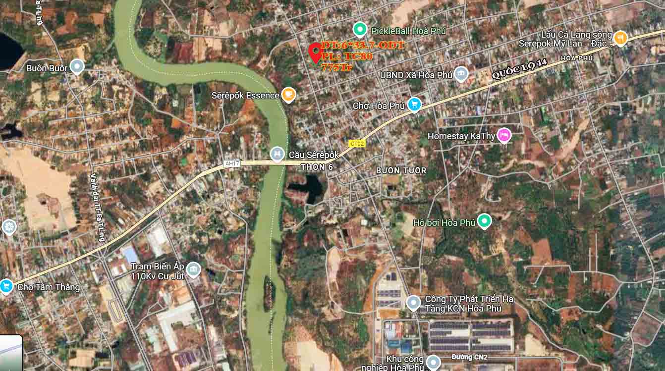 BÁN LÔ ĐẤT ĐẸP – VỊ TRÍ VÀNG HẺM CÁCH QUỐC LỘ 14: 500m– ĐỐI DIỆN KCN HÒA PHÚ - 775 TRIỆU - Ảnh 3