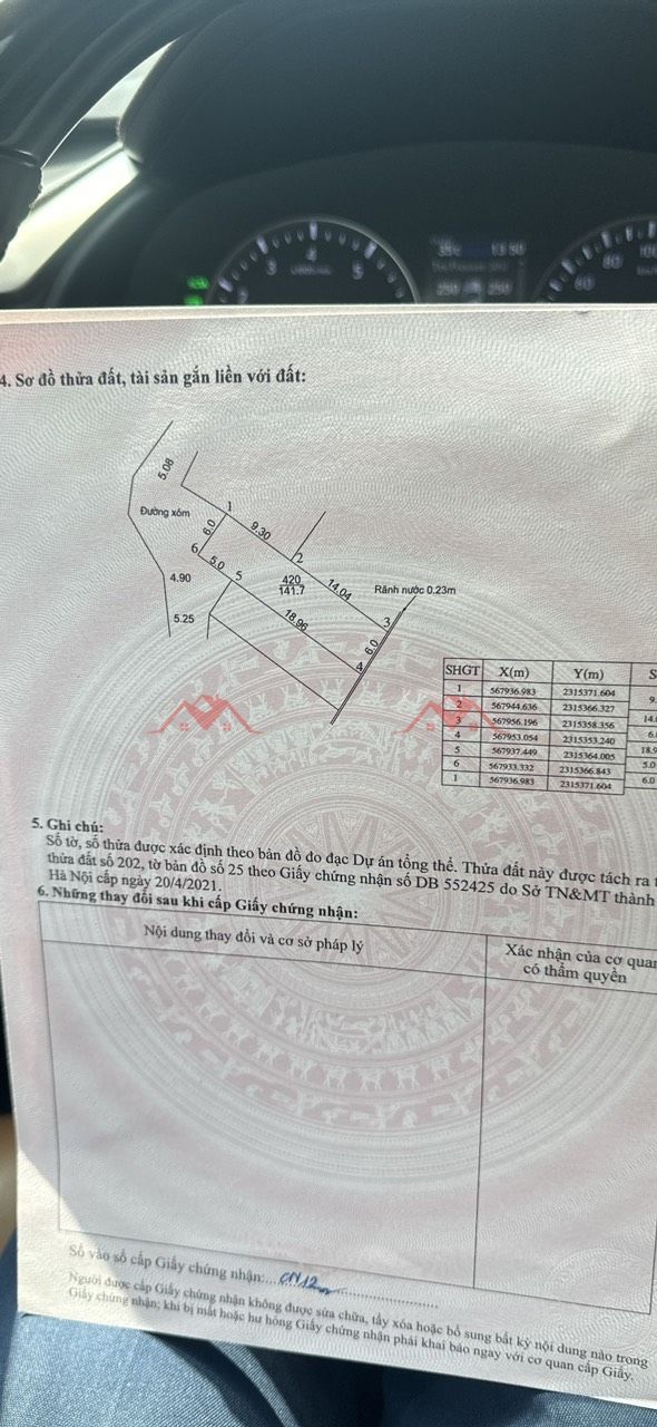 CHÍNH CHỦ BÁN LÔ ĐẤT 141,7M TẠI PHÚ NGHĨA-CHƯƠNG MỸ-HÀ NỘI - Ảnh 3