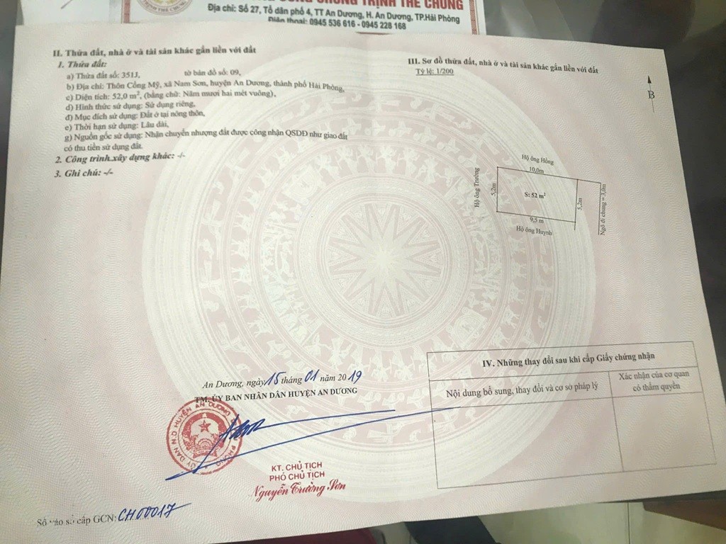 ĐẤT ĐẸP - GIÁ TỐT - Vị Trí  Cống Mỹ, phường Nam Sơn, Quận An Dương, Hải Phòng - Ảnh chính