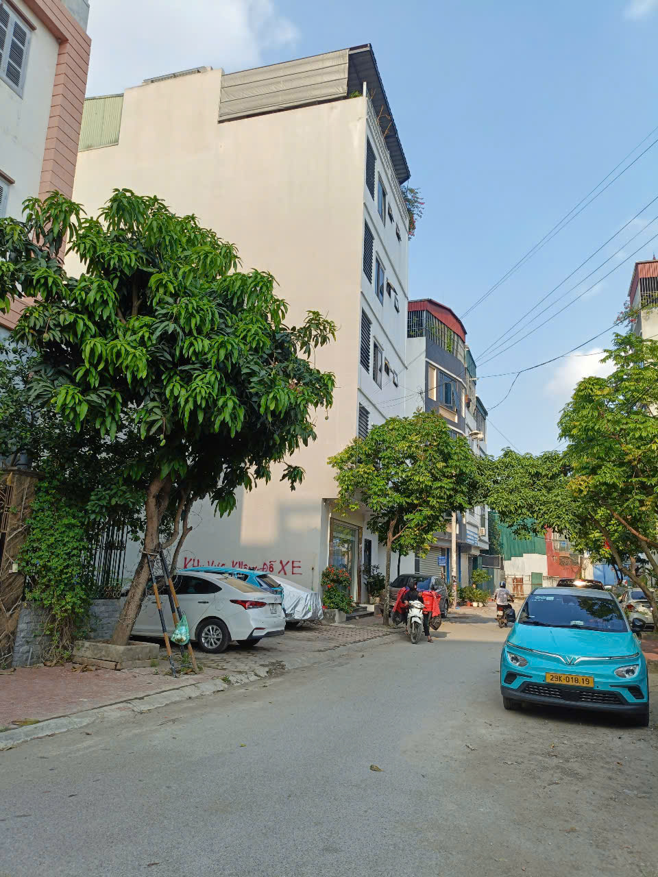 Đất ĐG Đại Mỗ 91.2m2-MT5.5m, Vỉa hè 2 ôtô tránh, Kinh doanh, giá 15tỷ5 - Ảnh chính