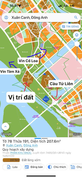 BÁN ĐẤT ĐẸP - VỊ TRÍ ĐẸP TẠI THÔN XUÂN CANH- XÃ XUÂN CANH - ĐÔNG ANH - Ảnh 3