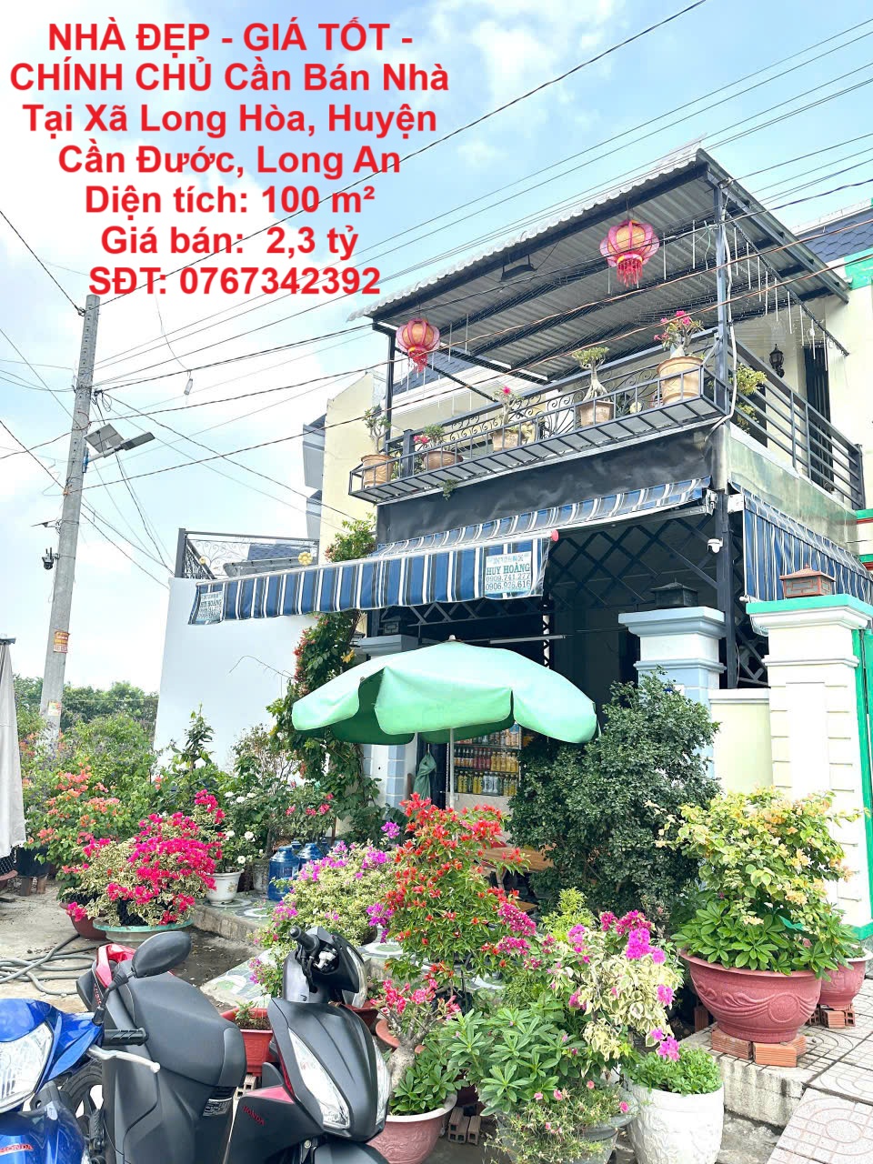 NHÀ ĐẸP - GIÁ TỐT - CHÍNH CHỦ Cần Bán Nhà Tại Xã Long Hòa, Huyện Cần Đước, Long An - Ảnh chính