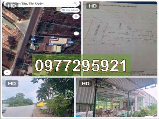 ⭐️Bán đất mặt tiền DT742 phường Vĩnh Tân ,TP.Tân Uyên, 0977295921 - Ảnh chính