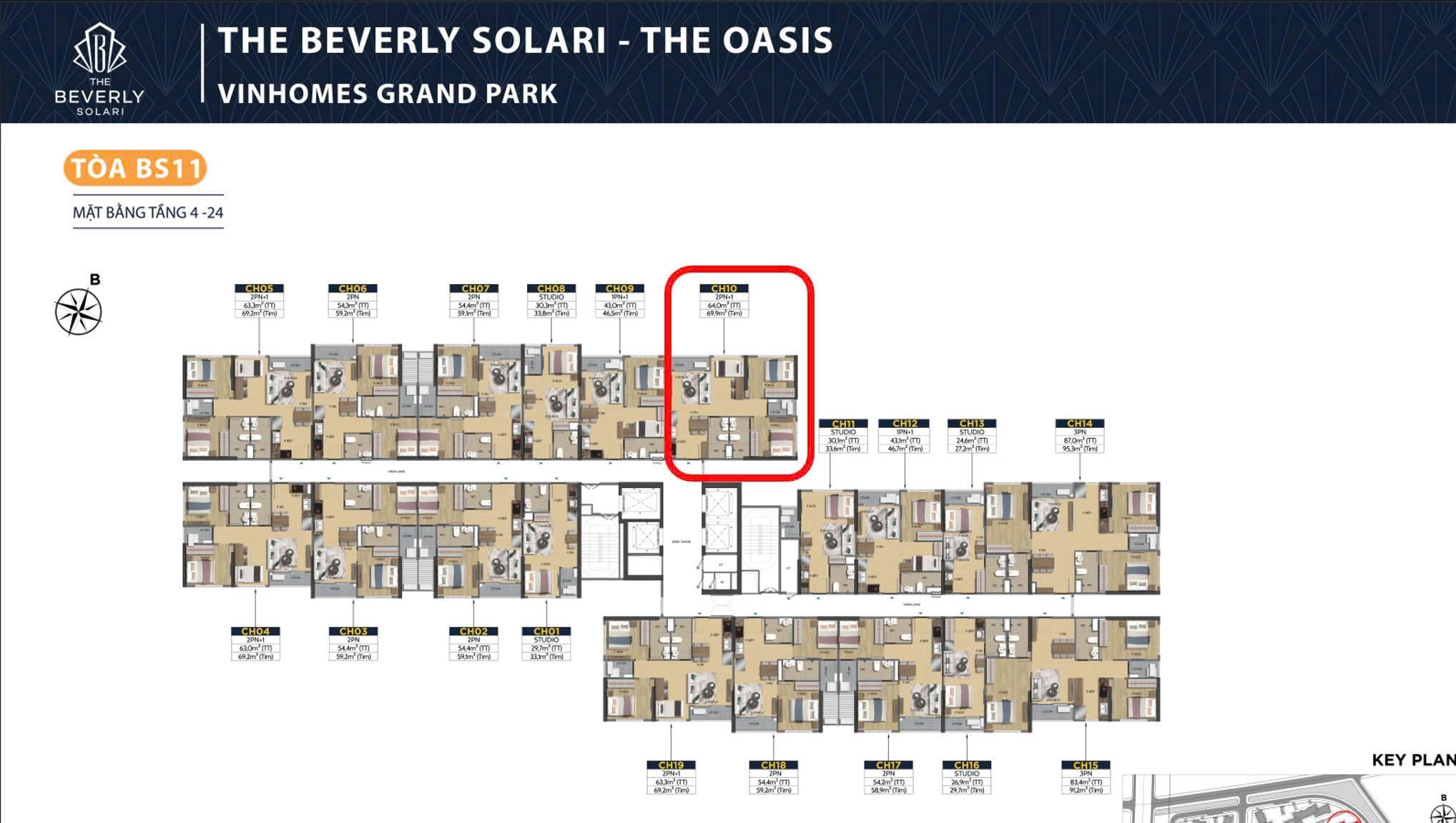 CẦN BÁN NHANH CĂN CHUNG CƯ CAO CẤP The Beverly Solari- The OASIS tại tp Thủ Đức, TPHCM - Ảnh chính