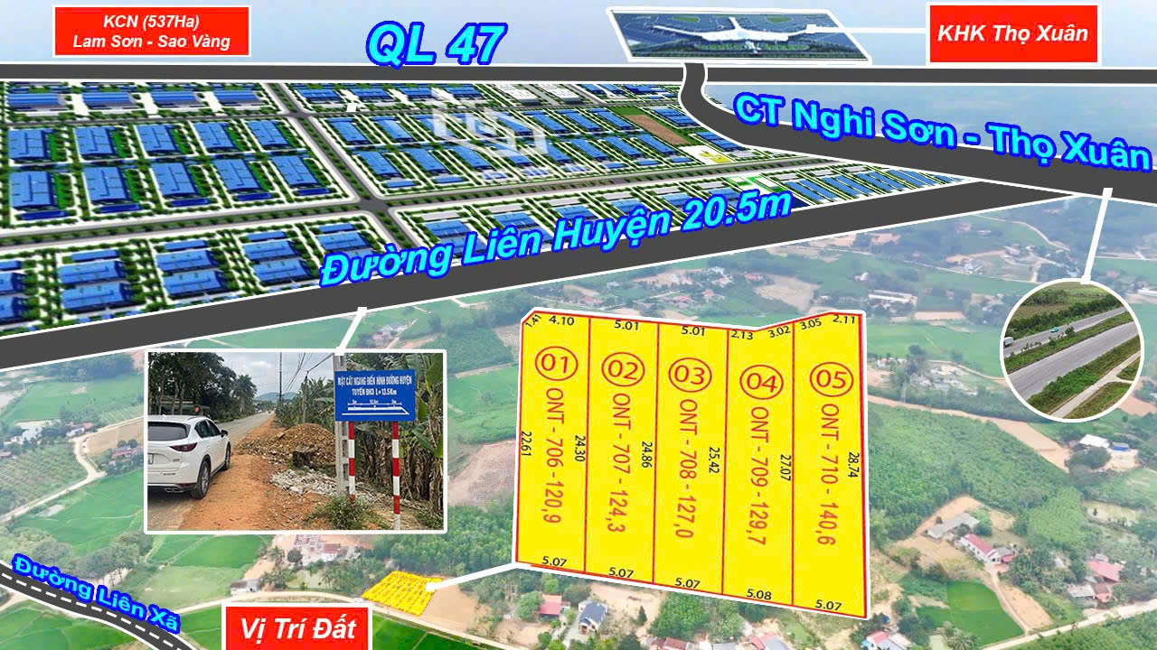 Chỉ Từ 5xxTriệu Đã Giữ Chỗ Ngay Trung Tâm Tam Giác Phát Triển KCN – Đô Thị – Sân Bay - Ảnh 2