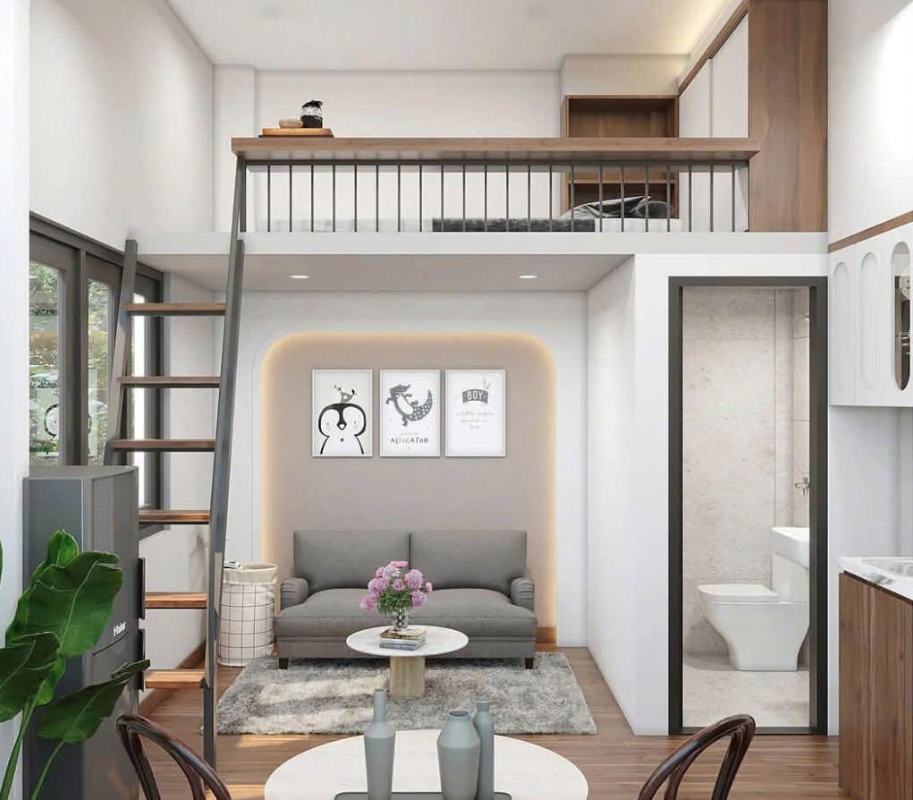 Cho thuê căn hộ duplex full nội thất cao cấp có thang máy pccc đầy đủ - Ảnh 2