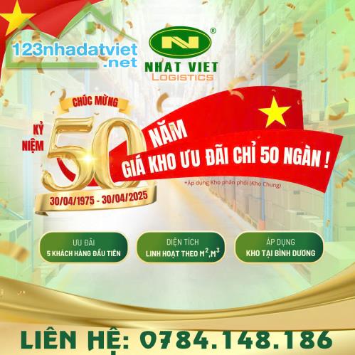 NHẤT VIỆT LOGISTIC – CHO THUÊ KHO TẠI BÌNH DƯƠNG. - Ảnh chính