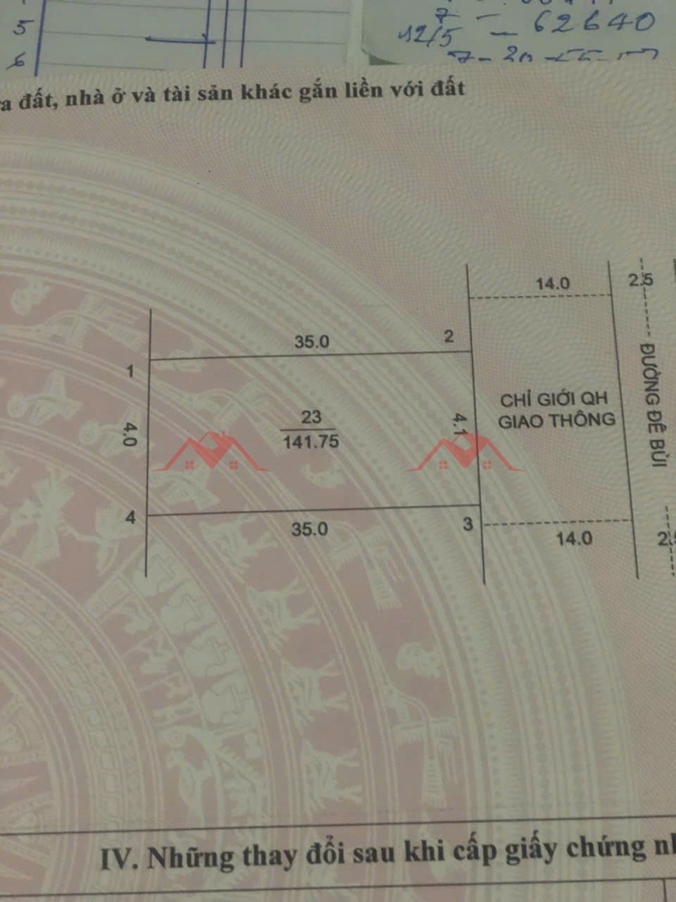 CHÍNH CHỦ BÁN LÔ ĐẤT 141,75M TẠI QUẢNG BỊ-CHƯƠNG MỸ-HÀ NỘI - Ảnh 4