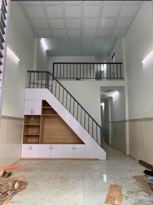 BÁN NHÀ P28 BÌNH THẠNH, 54M2 MỚI ĐẸP Ở NGAY 1 TRỆT 1 LỬNG 2 PHÒNG NGỦ - NGAY KHU DU LỊCH BÌNH QUỚI H - Ảnh 1