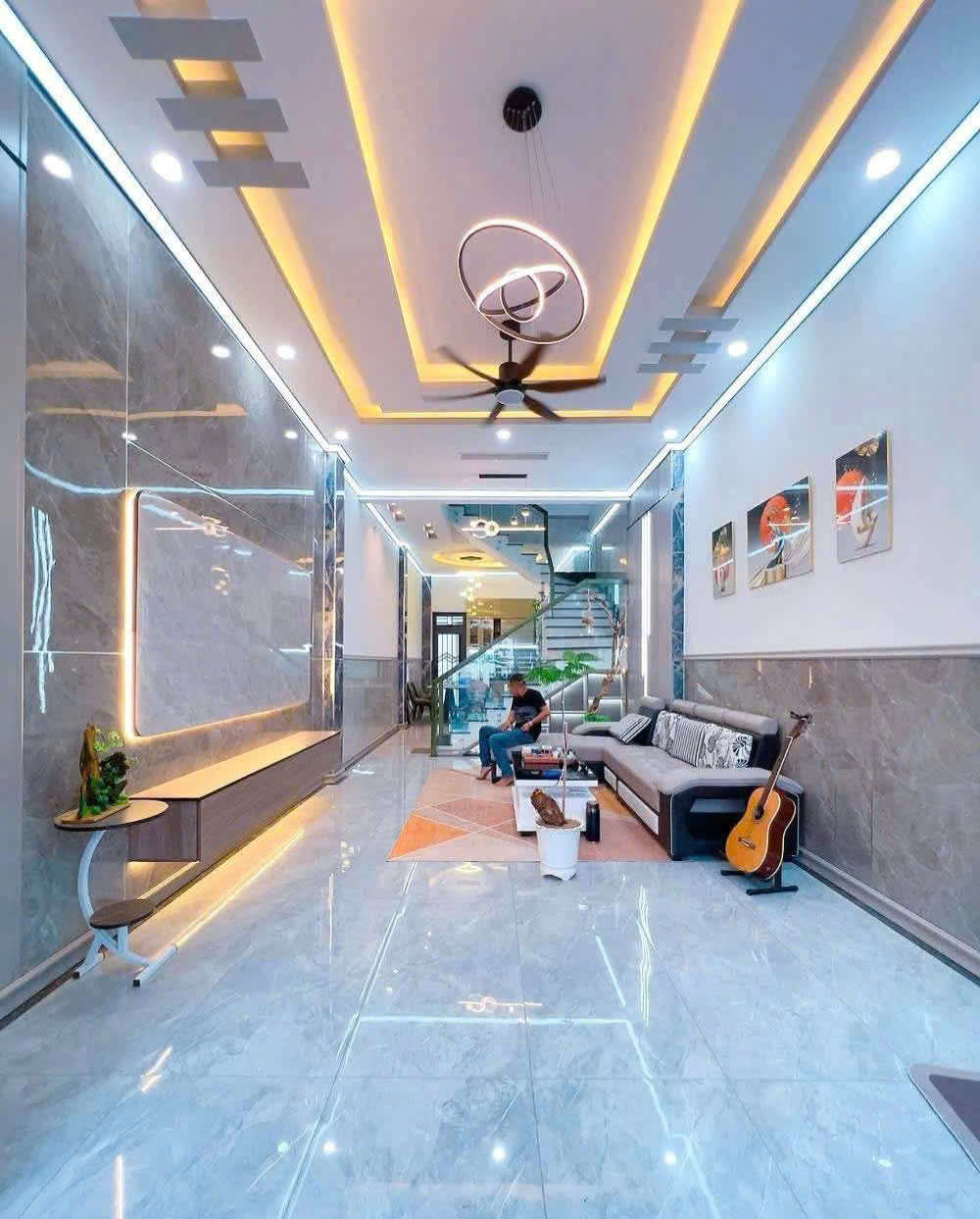 👉  Nhà HÀ HUY GIÁP, Quận 12, 110M2, 5.8 TỶ  🏠 Diện tích 5m x 22m, 2 tầng, 4 phòng ngủ. - Ảnh 2
