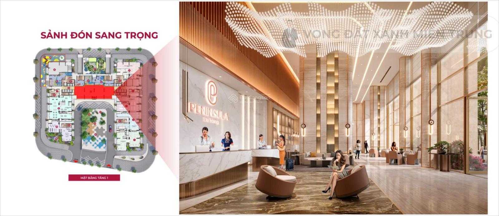 Độc quyền căn 2PN view sông Hàn - ghế "vip" ngắm pháo hoa diff, thuê tốt 20 - 25tr/tháng - Ảnh chính