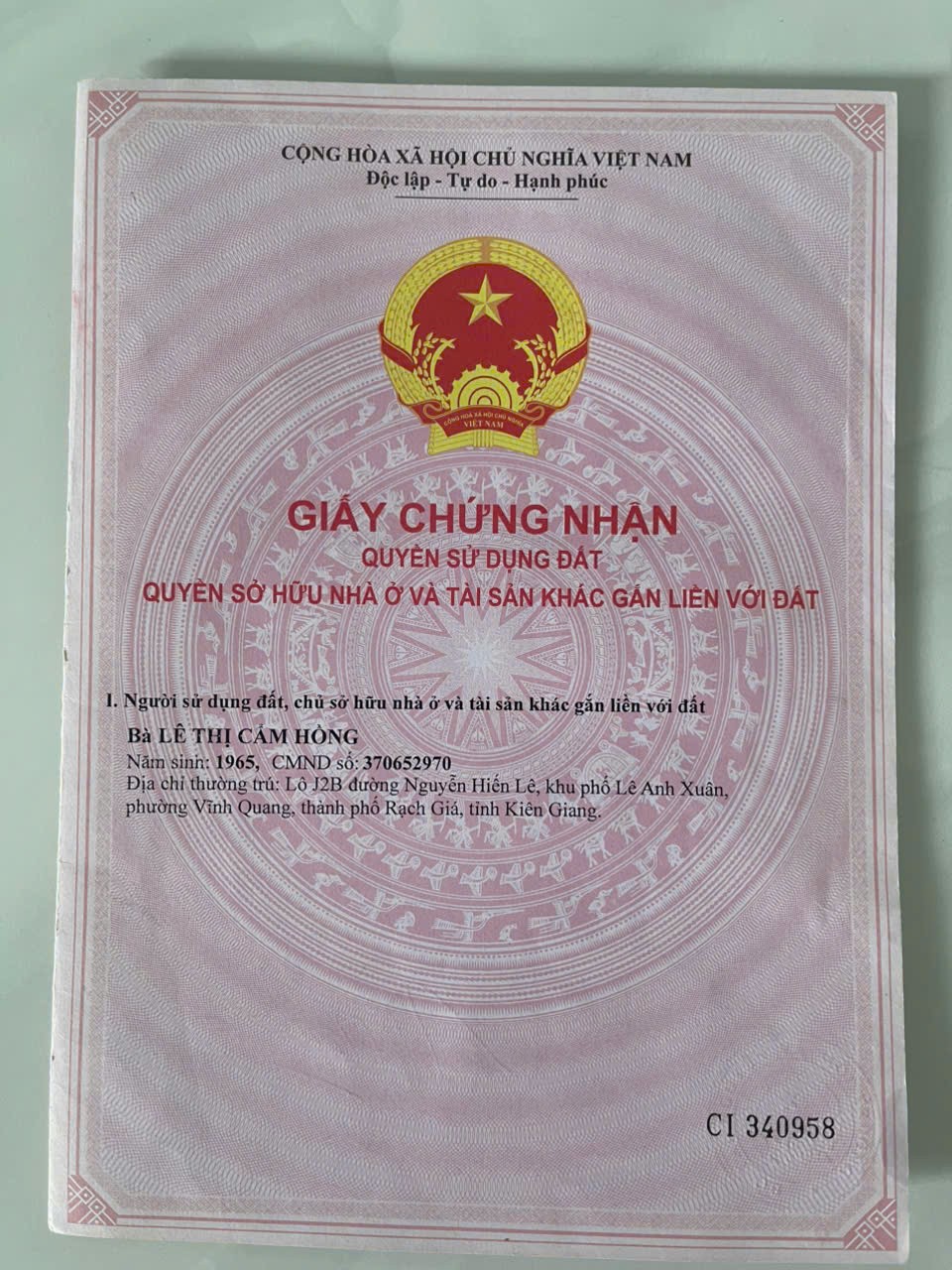 ĐẤT ĐẸP- GIÁ TỐT CẦN BÁN Nhanh lô đất vị trí đẹp tại TP Rạch Giá, tỉnh Kiên Giang - Ảnh 3