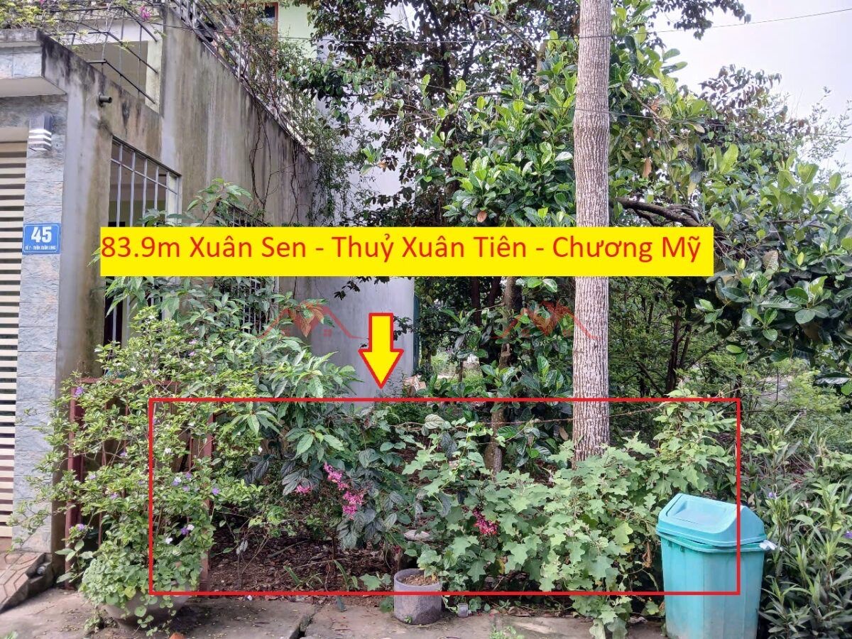 CHÍNH CHỦ BÁN LÔ ĐẤT 83,9M TẠI THỦY XUÂN TIÊN-CHƯƠNG MỸ-HAF NỘI - Ảnh chính