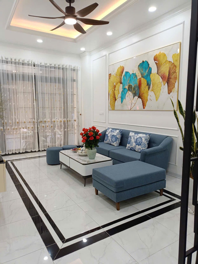 Cần bán 46m2 nhà 4 tầng ngõ 447 Ngọc Lâm. Đường ô tô tránh, có vỉa hè - Ảnh 1