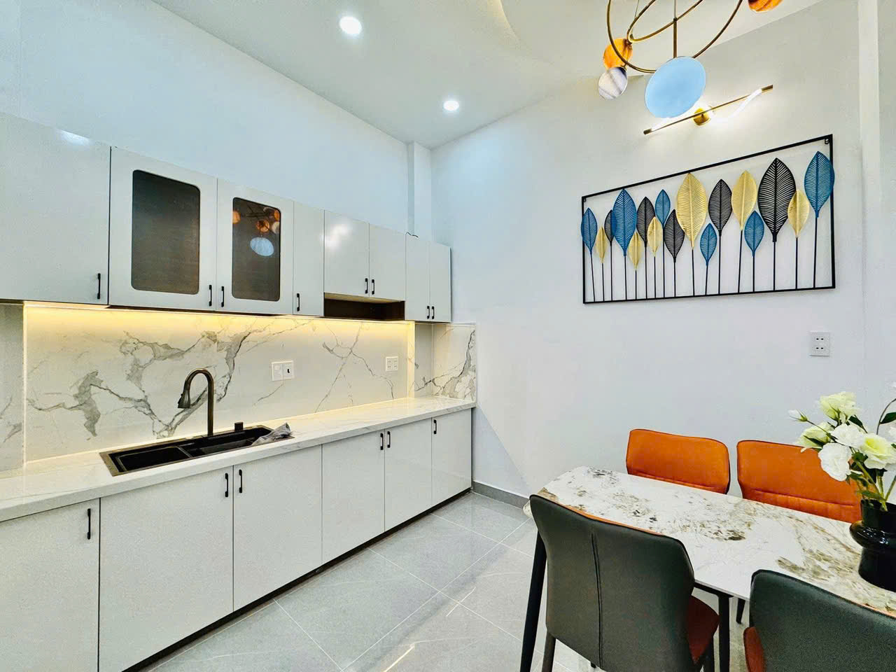 BÁN NHÀ MỚI CHÍNH CHỦ - 4PN LỚN - TẶNG FULL NỘI THẤT - NƠ TRANG LONG - P11 BÌNH THẠNH - BÁN 5.95 TỶ - Ảnh 1