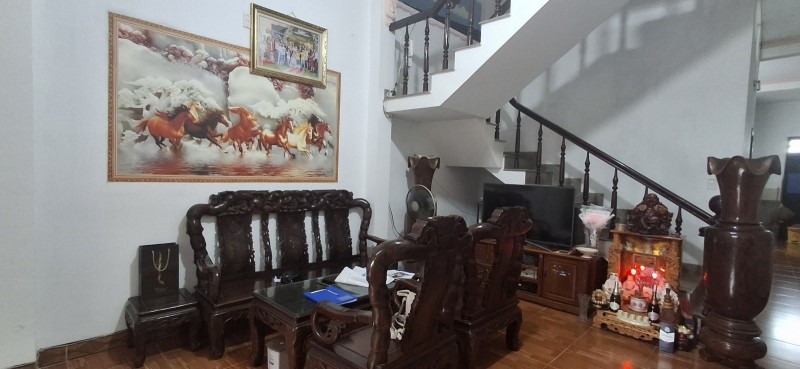 #  MT Đường 7.5m sát Bãi Tắm Sơn Thuỷ, 90m2, ngang 5m, 3 tầng đúc, hơn 6 tỵ - Ảnh chính