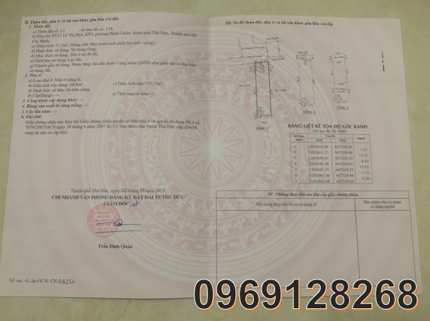⭐Chính chủ bán nhanh căn nhà 3 tầng vị trí đẹp giá tốt tại Thủ Đức, HCM, 6,25 tỷ. LH 0969128268 - Ảnh 1