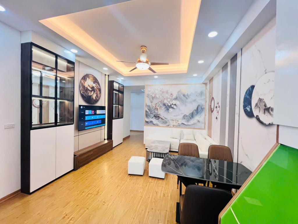 (Tin thật 100%) CH 74,5m2 x 3PN có slot ô tô tại A14 KĐT Nam Trung Yên - Nội thất cao cấp 600 triệu - Ảnh chính