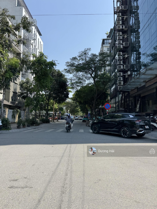 Bán đất tại phố Duy Tân Cầu Giấy 100m2*5.7m ô tô tránh vỉa hè hai thoáng xây toà VP 8 tầng đẹp - Ảnh 1